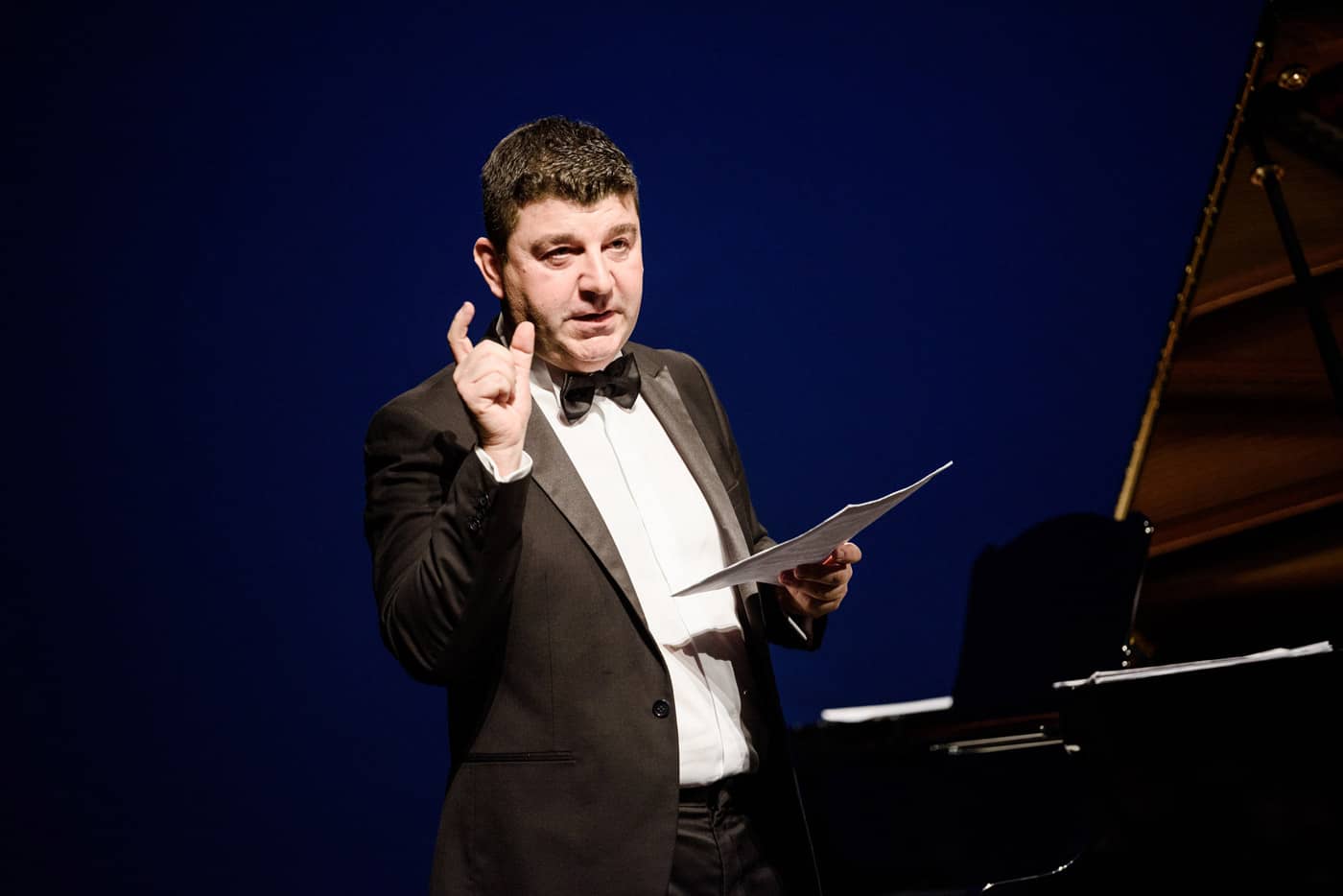 Bellcanto d'autunno - Luca Saltini - Presentazione Serata - Teatro Nazionale del Montenegro